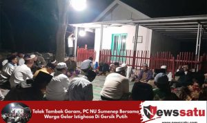 Tolak Tambak Garam, PC NU Sumenep Bersama Warga Gelar Istighosa Di Gersik Putih