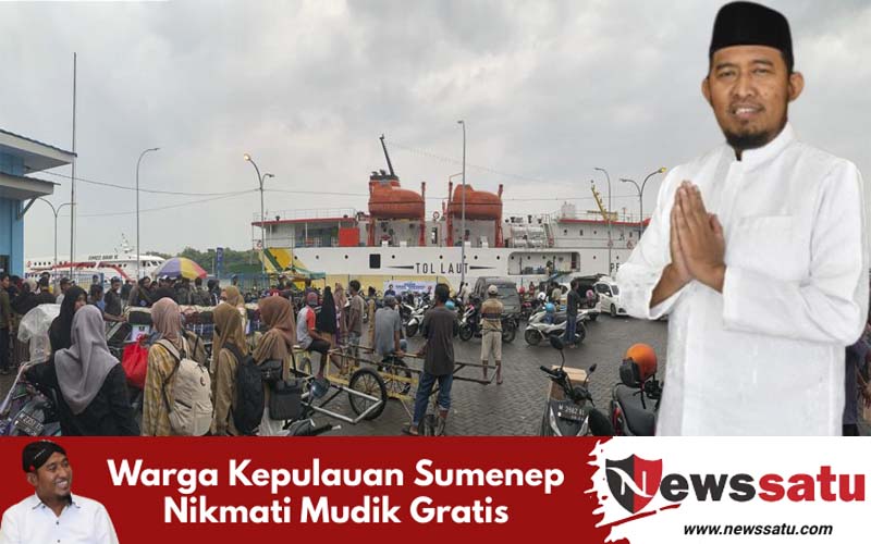 Warga Kepulauan Sumenep Nikmati Mudik Gratis