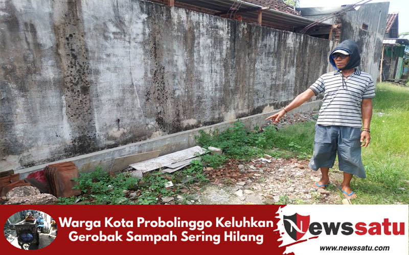 Warga Kota Probolinggo Keluhkan Gerobak Sampah Sering Hilang