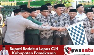 Bupati Baddrut Lepas CJH Kabupaten Pamekasan