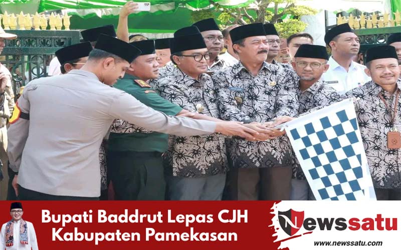 Bupati Baddrut Lepas CJH Kabupaten Pamekasan