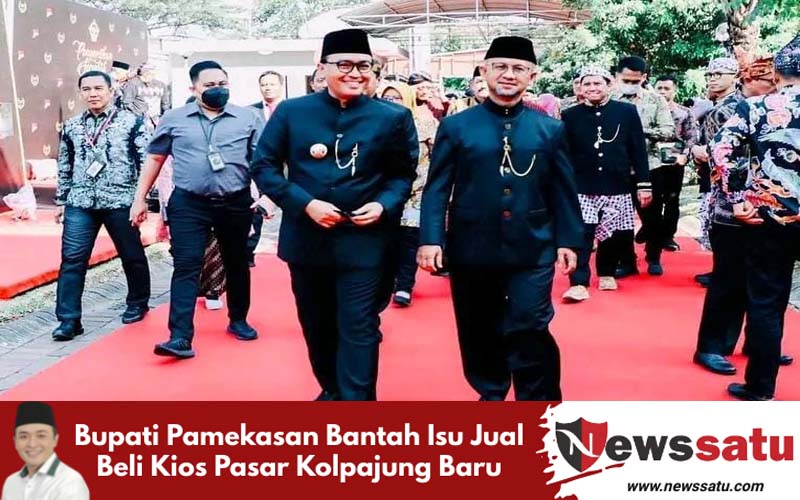 Bupati Pamekasan Bantah Isu Jual Beli Kios Pasar Kolpajung Baru
