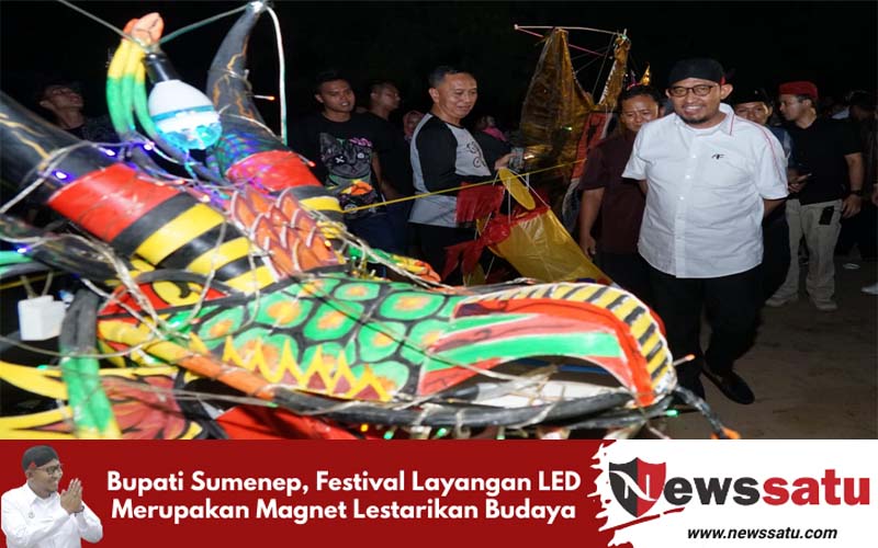 Bupati Sumenep, Festival Layangan LED Merupakan Magnet Lestarikan Budaya