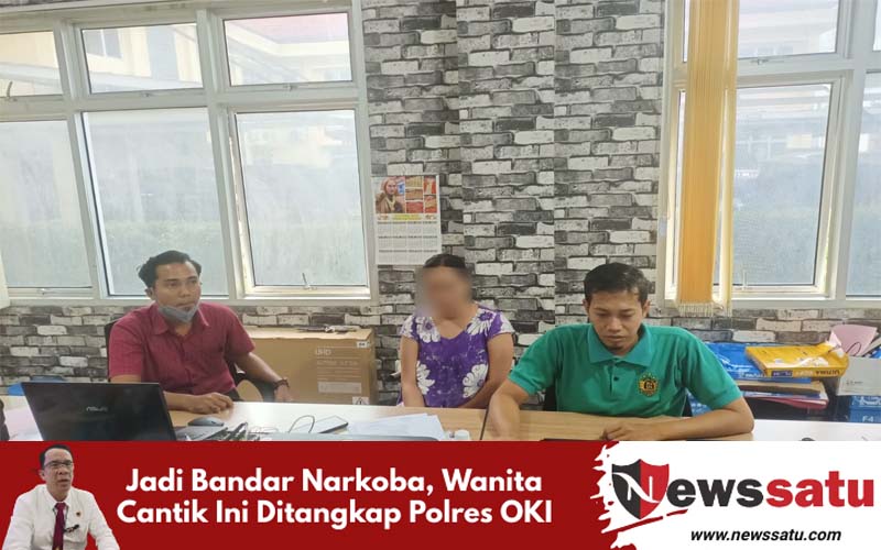 Jadi Bandar Narkoba, Wanita Cantik Ini Ditangkap Polres OKI