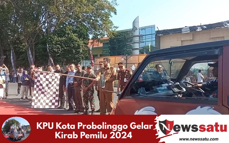 KPU Kota Probolinggo Gelar Kirab Pemilu 2024
