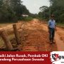 Perbaiki Jalan Rusak, Pemkab OKI Gandeng Perusahaan Swasta