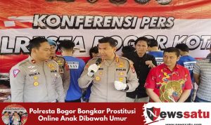 Polresta Bogor Bongkar Prostitusi Online Anak Dibawah Umur