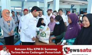 Ratusan Ribu KPM Di Sumenep Terima Beras Cadangan Pemerintah