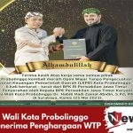 Wali Kota Probolinggo Menerima Penghargaan WTP
