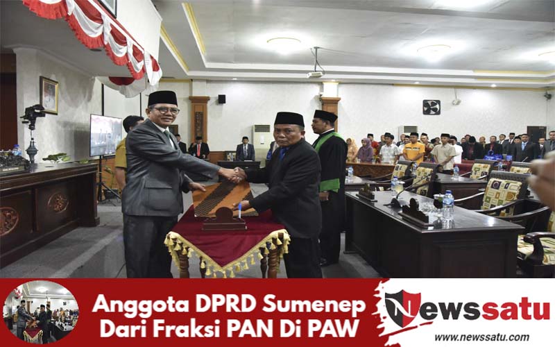 Anggota DPRD Sumenep Dari Fraksi PAN Di PAW