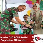 Dandim 0402 OKI Hadiri Perpisahan TK Kartika