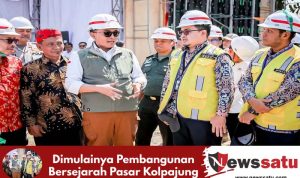 Dimulainya Pembangunan Bersejarah Pasar Kolpajung