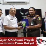 Kejari OKI Awasi Proyek Revitalisasi Pasar Rakyat