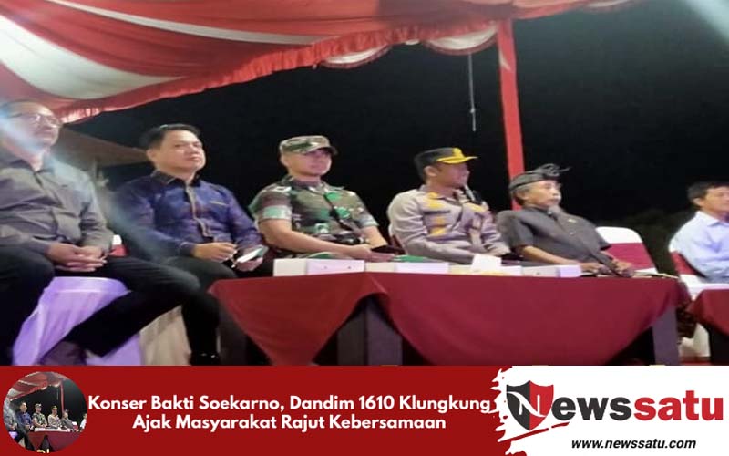 Konser Bakti Soekarno, Dandim 1610 Klungkung Ajak Masyarakat Rajut Kebersamaan
