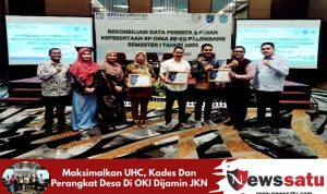 Maksimalkan UHC, Kades Dan Perangkat Desa Di OKI Dijamin JKN
