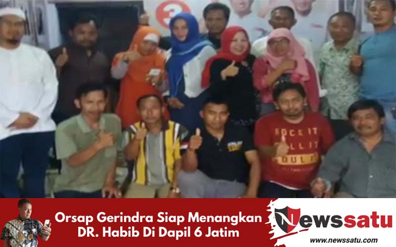 Orsap Gerindra Siap Menangkan DR. Habib Di Dapil 6 Jatim