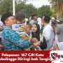 Pelepasan  167 CJH Kota Probolinggo Diiringi Isak Tangis