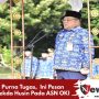 Purna Tugas,  Ini Pesan Sekda Husin Pada ASN OKI