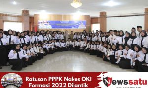 Ratusan PPPK Nakes OKI Formasi 2022 Dilantik