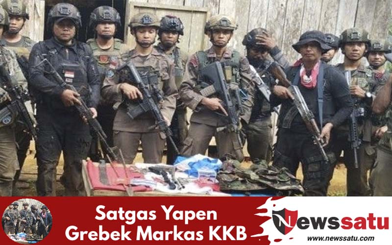 Satgas Yapen Grebek Markas KKB
