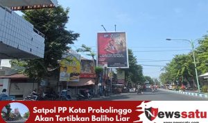 Satpol PP Kota Probolinggo Akan Tertibkan Baliho Liar