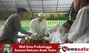Wali Kota Probolinggo Santuni Ratusan Anak Yatim