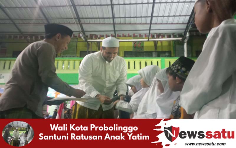 Wali Kota Probolinggo Santuni Ratusan Anak Yatim