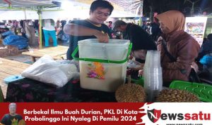 Berbekal Ilmu Buah Durian, PKL Di Kota Probolinggo Ini Nyaleg Di Pemilu 2024