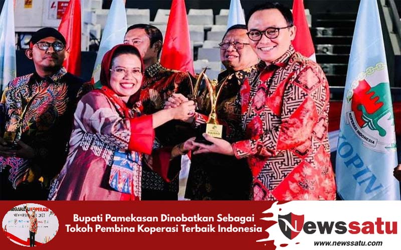 Bupati Pamekasan Dinobatkan Sebagai Tokoh Pembina Koperasi Terbaik Indonesia