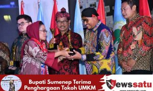 Bupati Sumenep Terima Penghargaan Tokoh UMKM