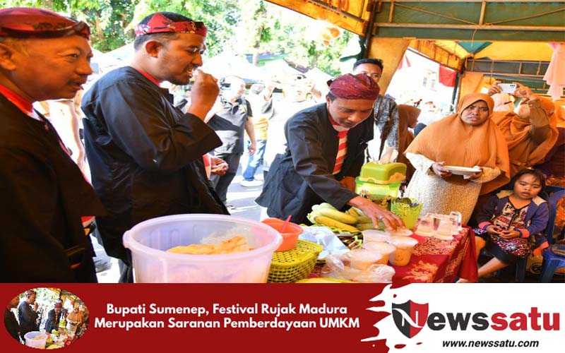 Bupati Sumenep, Festival Rujak Madura Merupakan Saranan Pemberdayaan UMKM