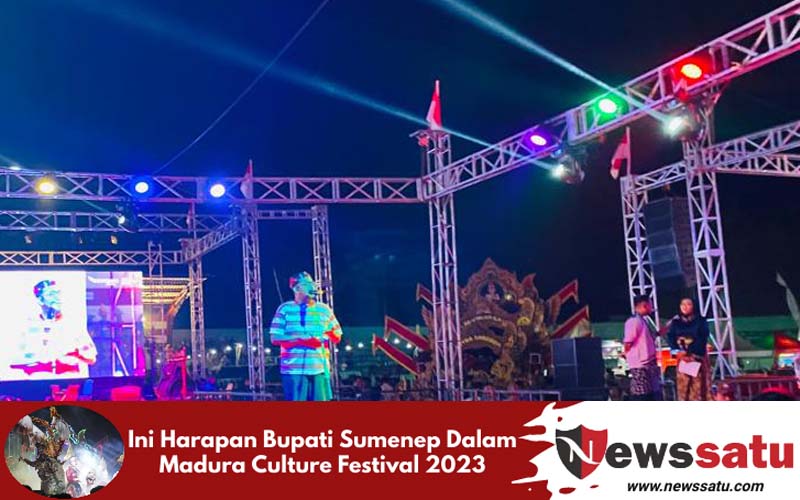 Ini Harapan Bupati Sumenep Dalam Madura Culture Festival 2023