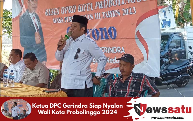 Ketua DPC Gerindra Siap Nyalon Wali Kota Probolinggo 2024