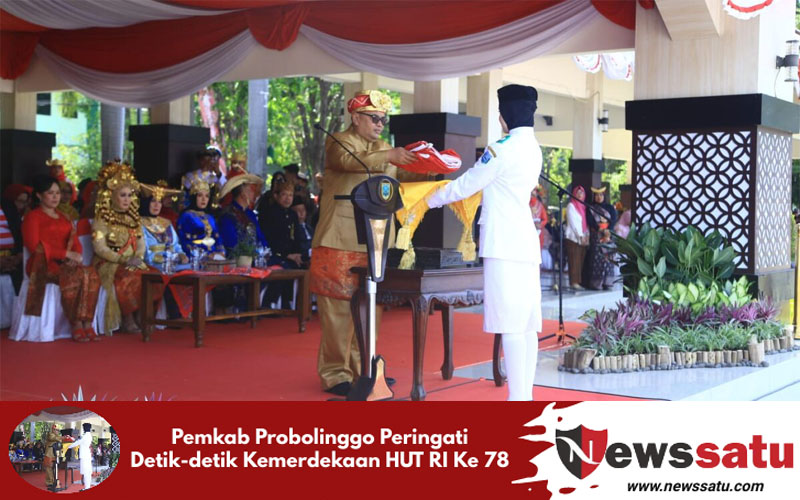 Pemkab Probolinggo Peringati Detik-detik Kemerdekaan HUT RI Ke 78