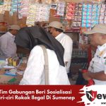 Tim Gabungan Beri Sosialisasi Ciri-ciri Rokok Ilegal Di Sumenep