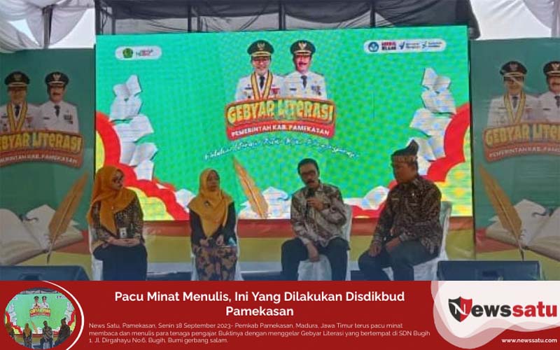 Pacu Minat Menulis, Ini Yang Dilakukan Disdikbud Pamekasan