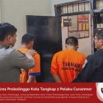 Polres Probolinggo Kota Tangkap 2 Pelaku Curanmor