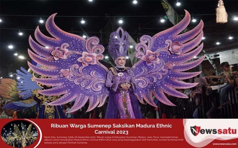 Ribuan Warga Sumenep Saksikan Madura Ethnic Carnival 2023