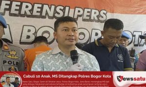 Cabuli 10 Anak, MS Ditangkap Polres Bogor Kota