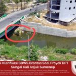 Ini Klarifikasi BBWS Brantas Soal Proyek DPT Sungai Kali Anjuk Sumenep