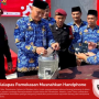 Kalapas Pamekasan Musnahkan Handphone