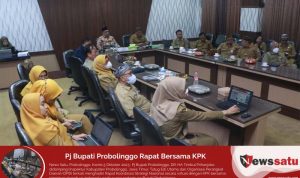 Pj Bupati Probolinggo Rapat Bersama KPK