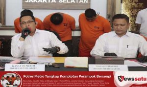 Polres Metro Tangkap Komplotan Perampok Bersenpi