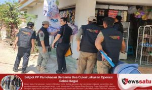 Satpol PP Pamekasan Bersama Bea Cukai Lakukan Operasi Rokok Ilegal