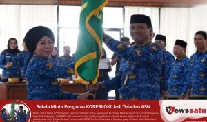 Sekda Minta Pengurus KORPRI OKI Jadi Teladan ASN