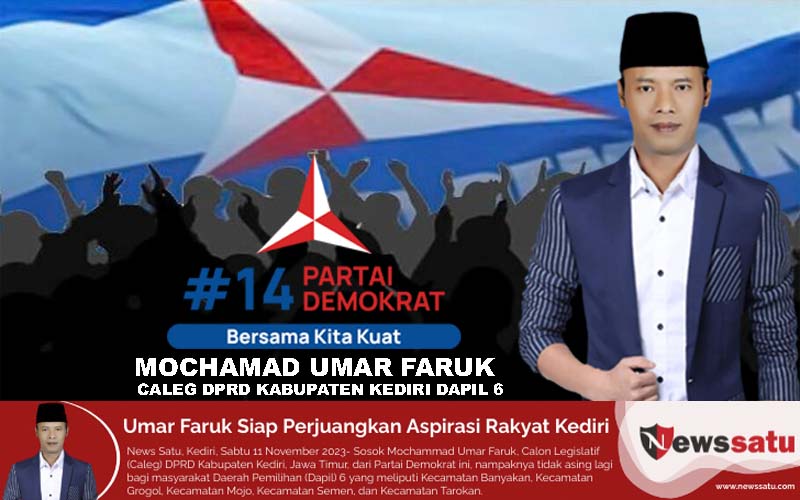 Umar Faruk Siap Perjuangkan Aspirasi Rakyat Kediri