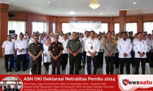 ASN OKI Deklarasi Netralitas Pemilu 2024