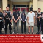 Bawa Sajam, 9 Pemuda Diamankan Polres Metro Jaksel
