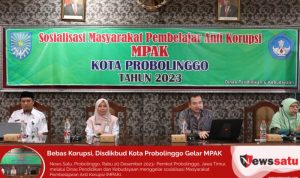 Bebas Korupsi, Disdikbud Kota Probolinggo Gelar MPAK