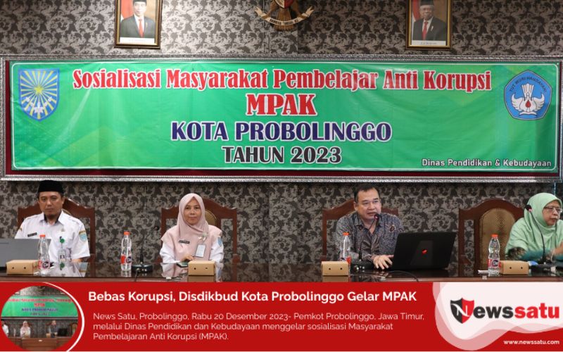 Bebas Korupsi, Disdikbud Kota Probolinggo Gelar MPAK